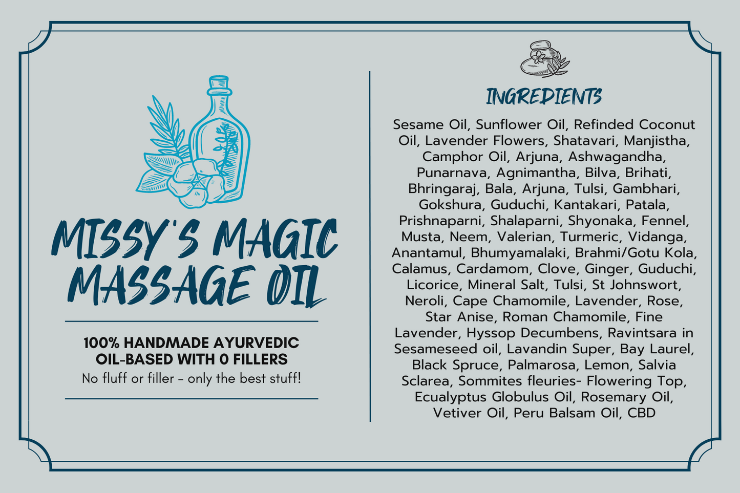 Missy’s Magic Massage Oil